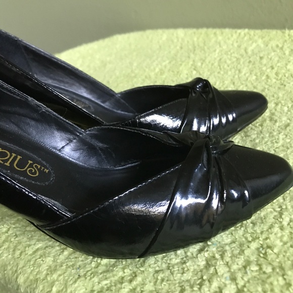 GLORIUS made in Brazil Women’s Patent Leather Black Heels Size 6 - Picture 9 of 14